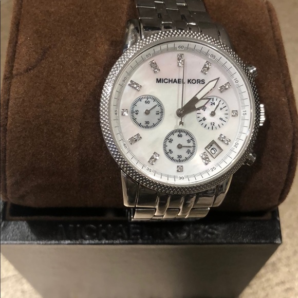 Michael kors MK5020 Mother of Pearl AUTHENTIC - Picture 6 of 8